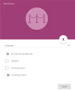 call queue settings