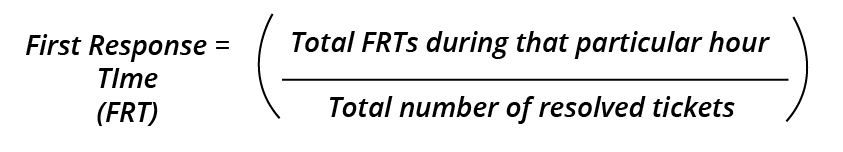 FRT Formula - customer satisfaction