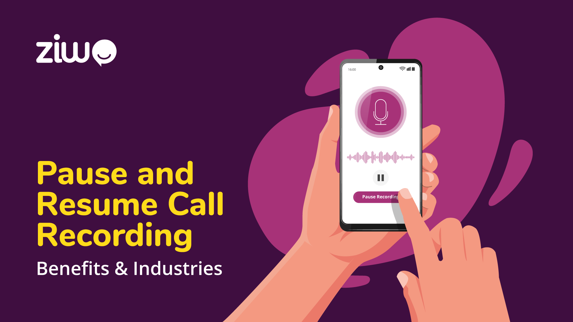 Pause and resume call recording-feature-ziwo-recording