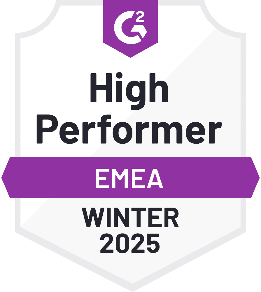 G2 badge for high performer of 2024