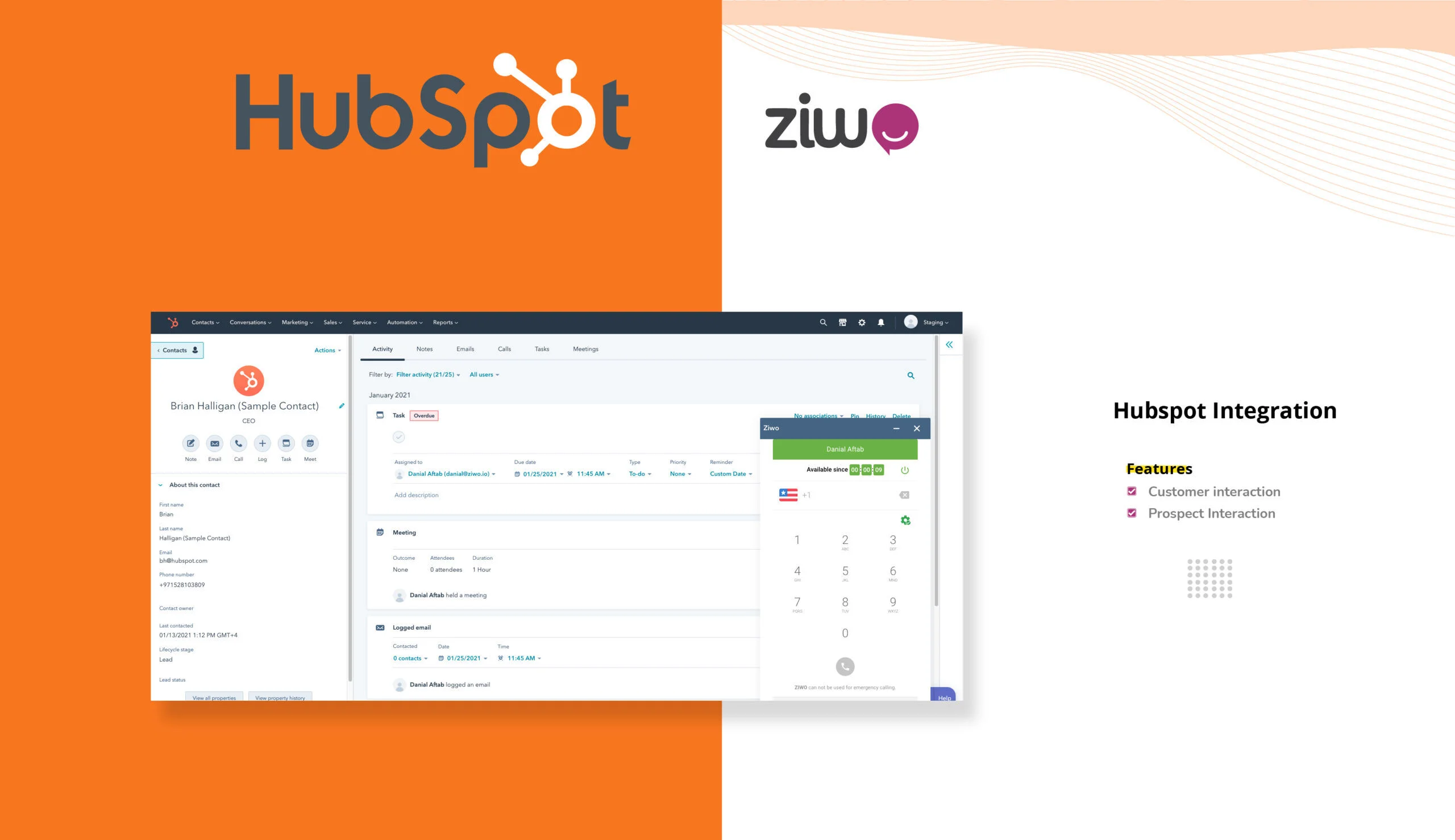 Hubspot integration