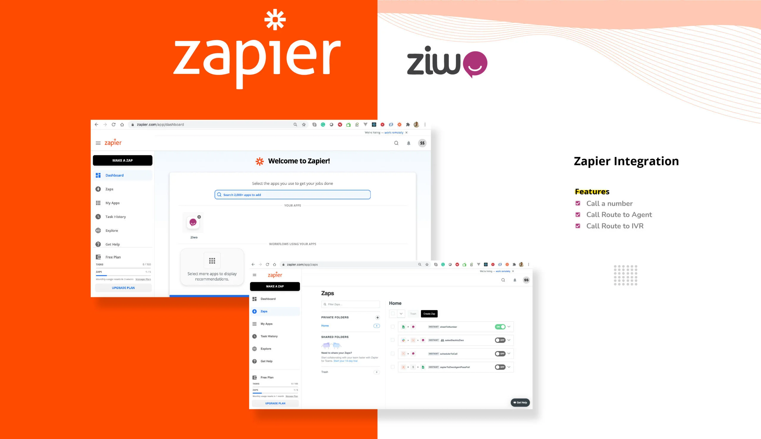 Intégration Zapier